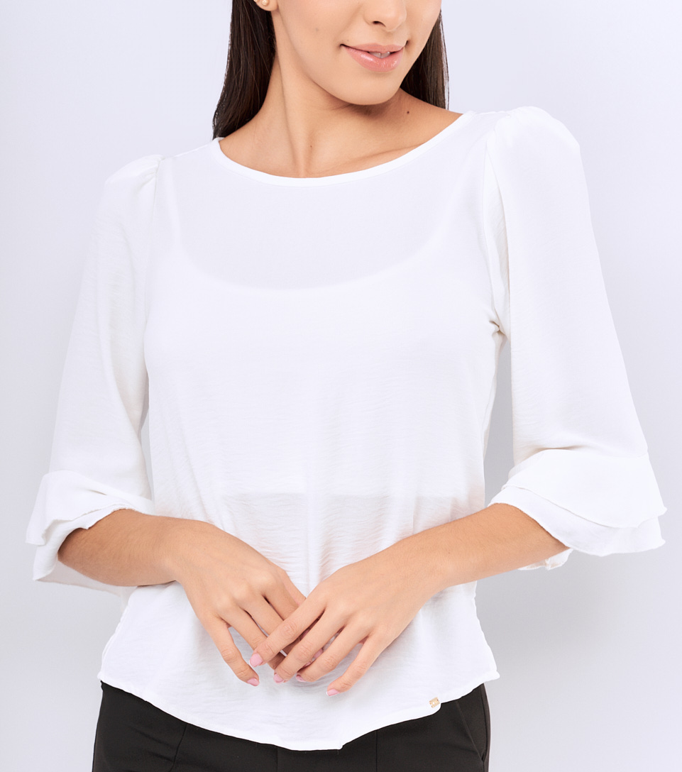 Blusa Unicolor Para Mujer Derek 827983 AR