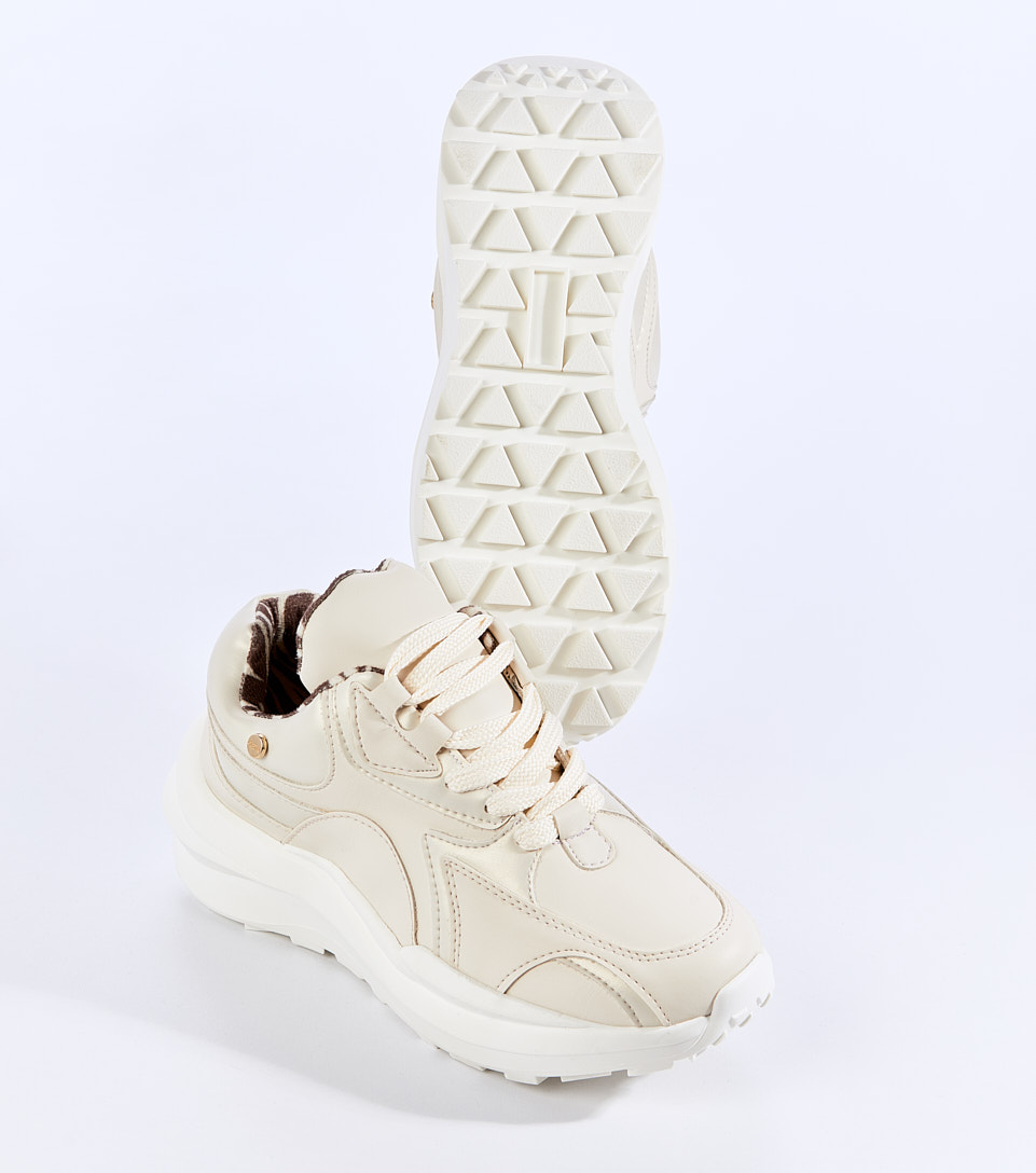 Tenis Para Mujer Con Cordones Y Forro En Animal Print Kendra Derek 828210 AR