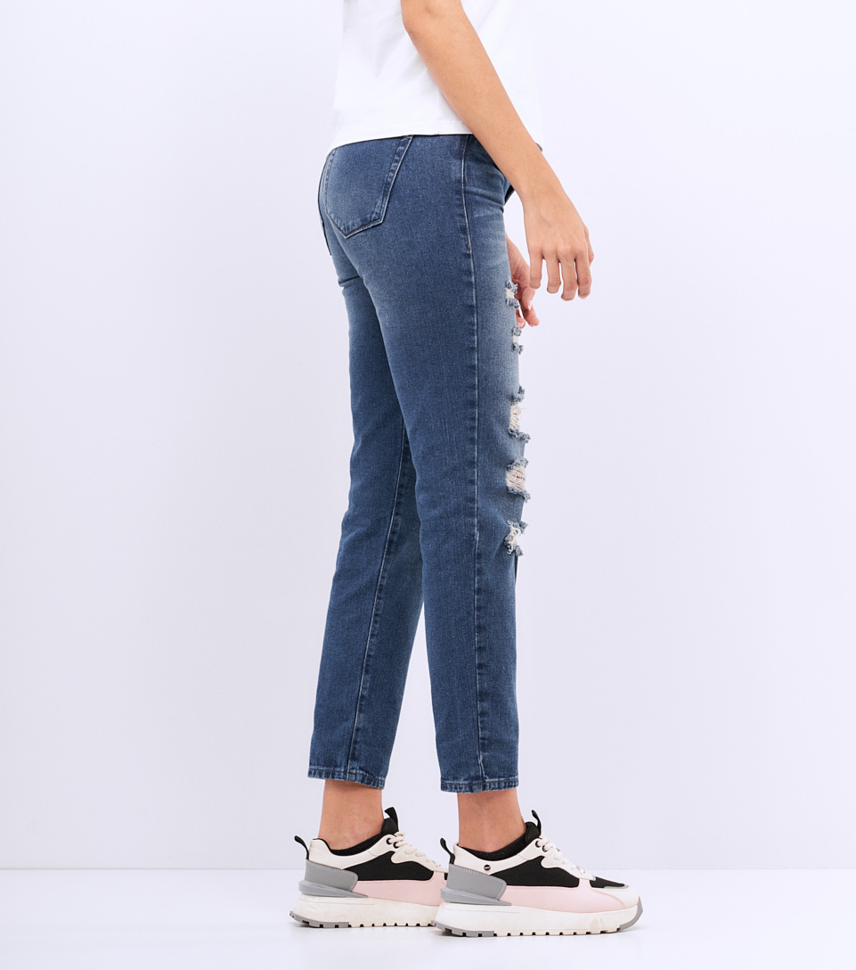 Jean Para Mujer Con Proceso Rotos Paris Lindsay Derek 829028 AZ