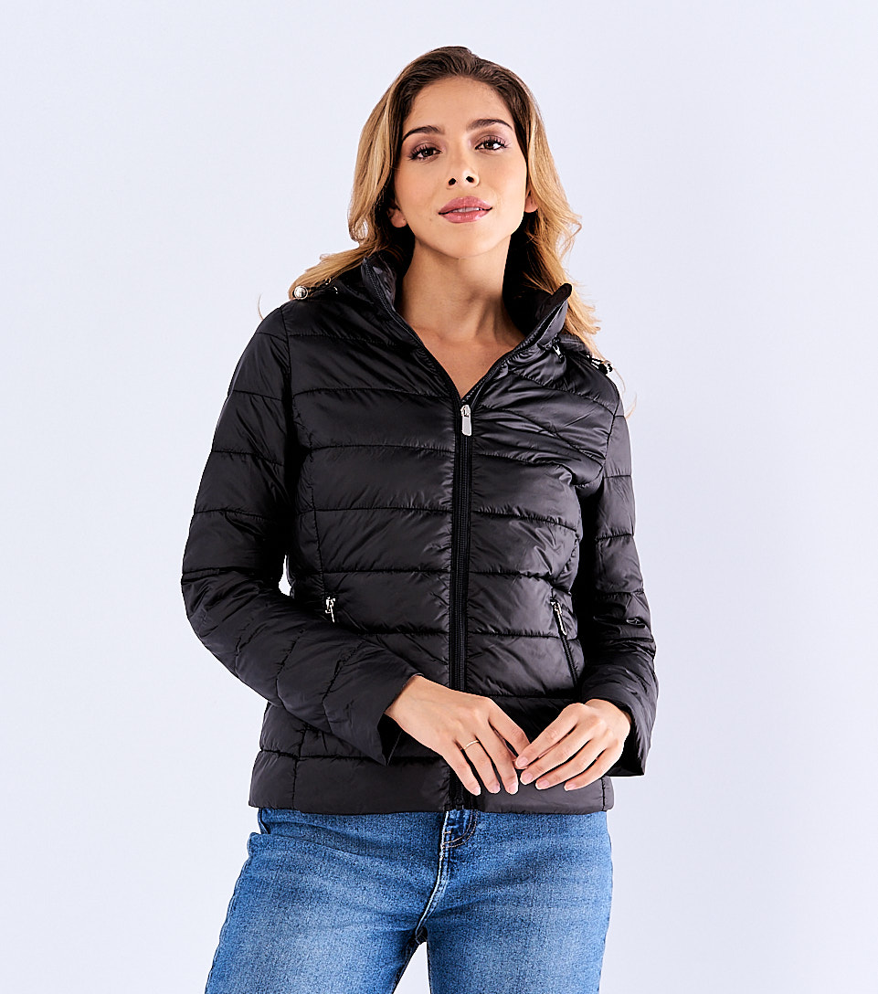 Chaqueta Para Mujer Abullonada Derek 818053 NG
