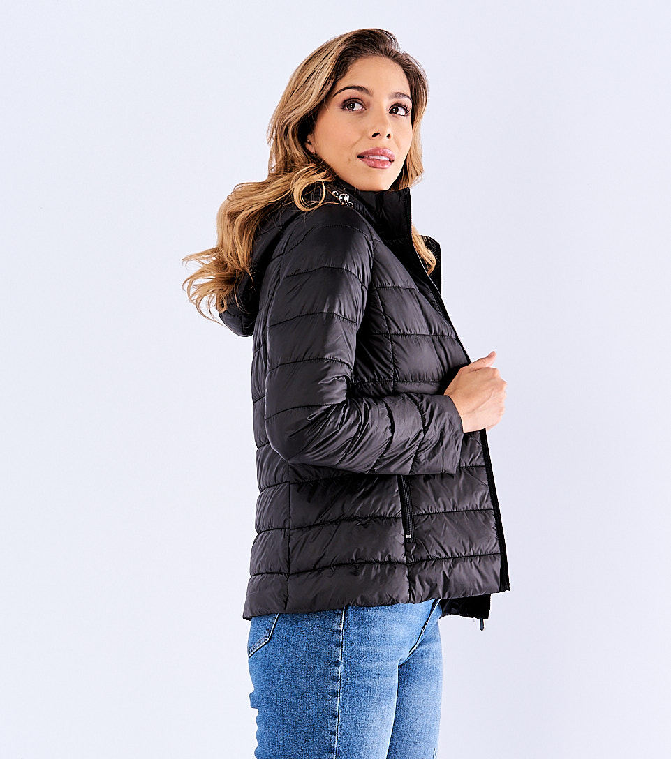Chaqueta Para Mujer Abullonada Derek 818053 NG