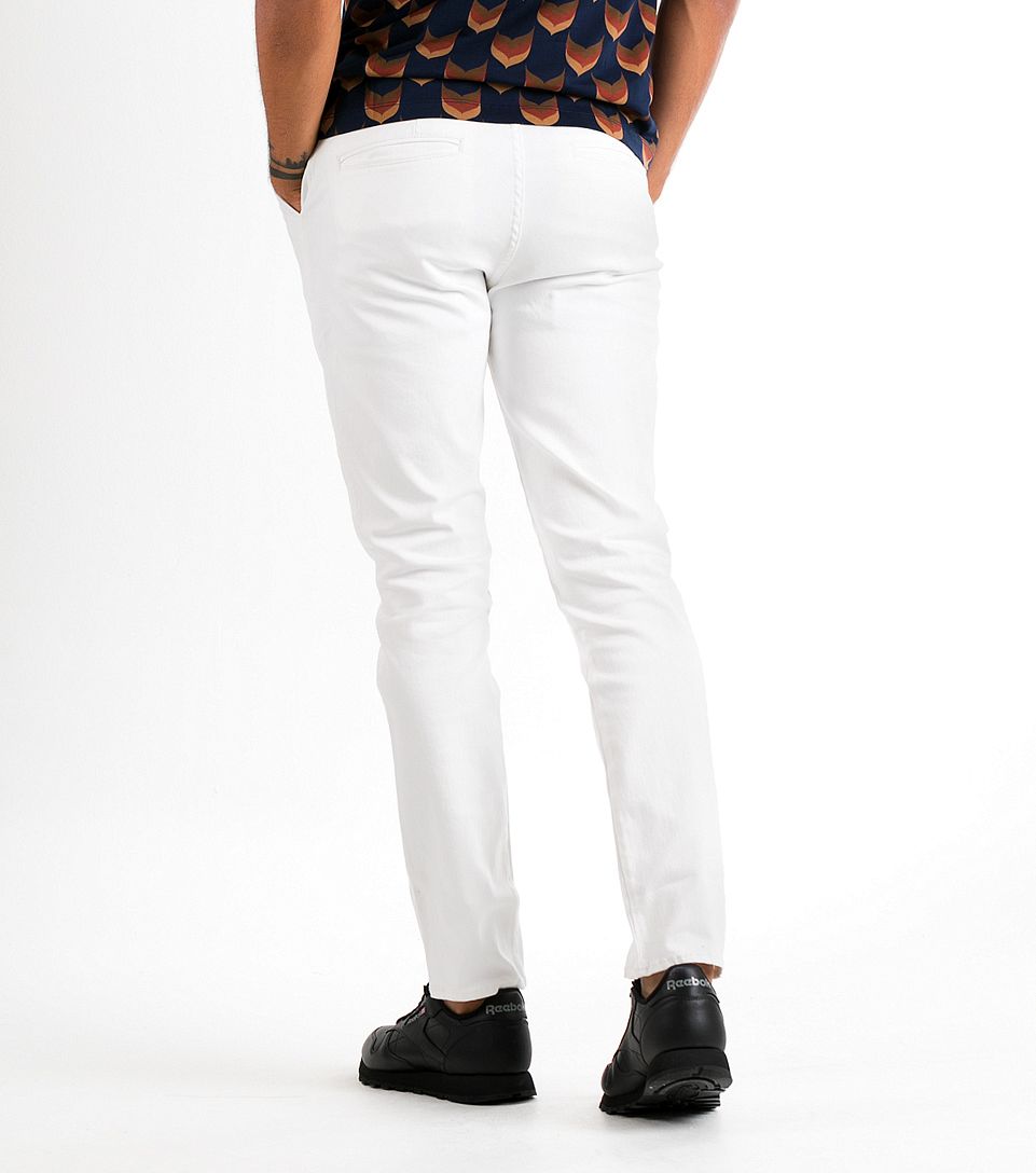 Iron Erick Pantalon En Drill Comfort Unicolor Unser 813925 AR