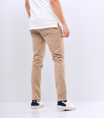 Iron Erick Pantalon En Drill Comfort Unicolor UnserKQ