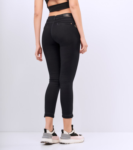 Jean Para Mujer Pretina Ancha Con Proceso Oscuro Barcelona Taliana DerekAZ