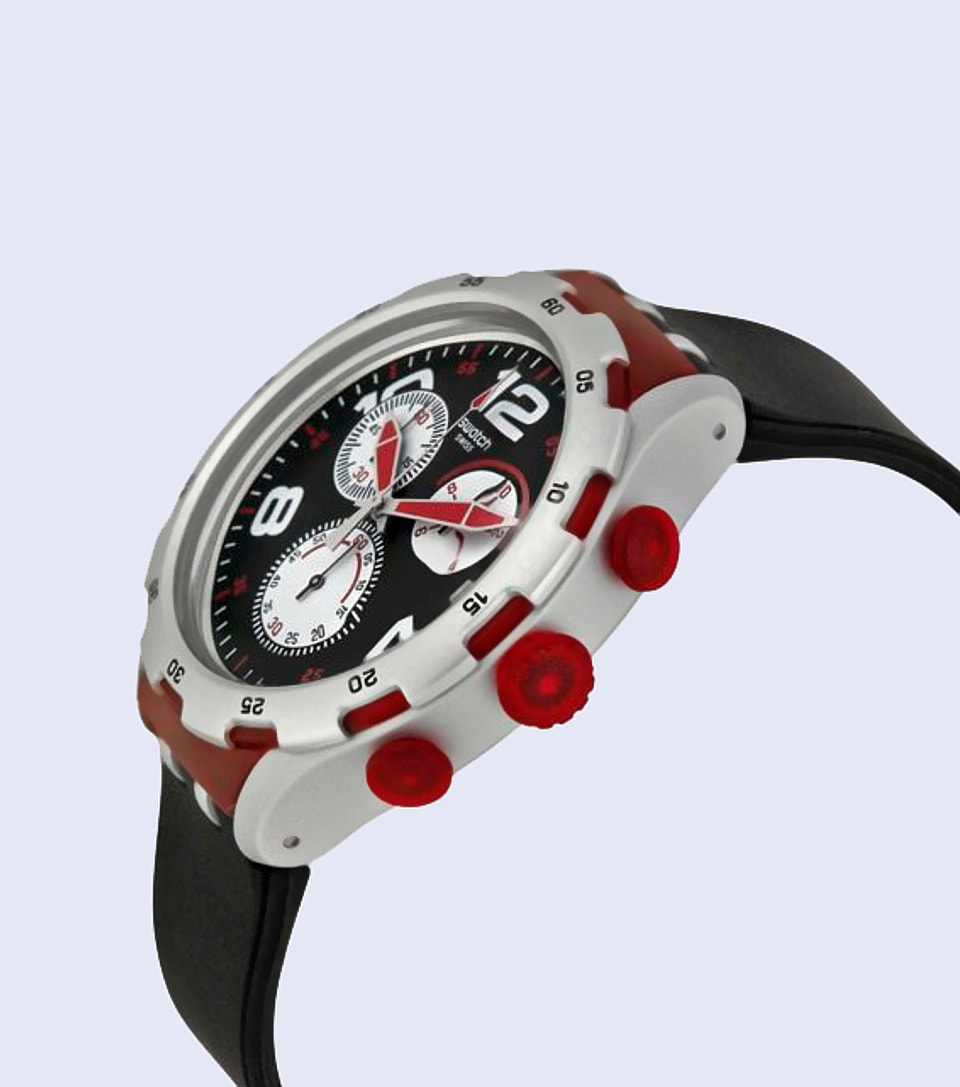 Reloj Swatch Red Whell 123266 NG