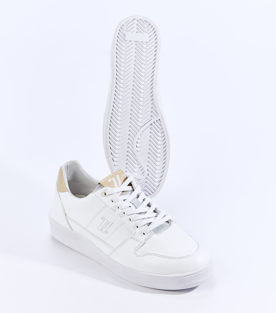 Tenis Para Mujer Combinado Con Bordado De U Unser 830803 BL