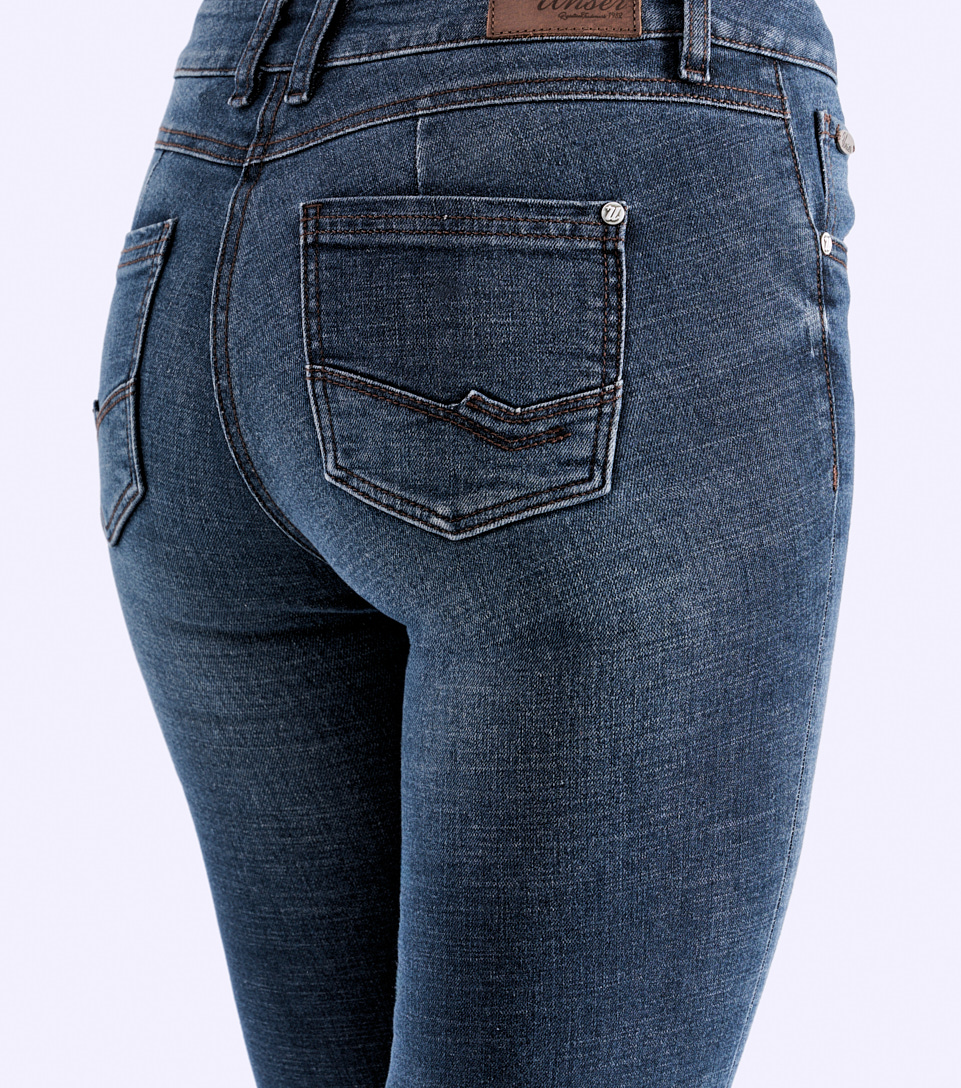 Jean Para Mujer Con Proceso Oscuro Unser 826797 AZ