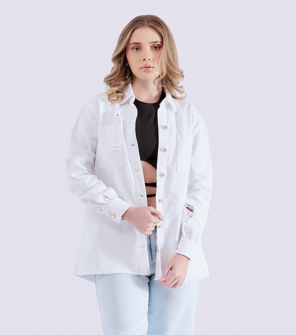 Chaqueta Oversize Para Mujer Laura Derek Lovely 830693 BL