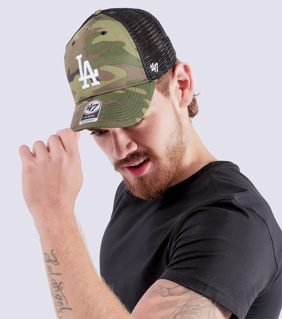 Gorra 47 Los Angeles Dodgers Camo Branson 123308 VD