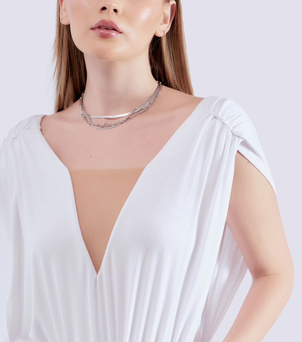 Body Manga Sisa Con Hombreras Derek 829874 BL