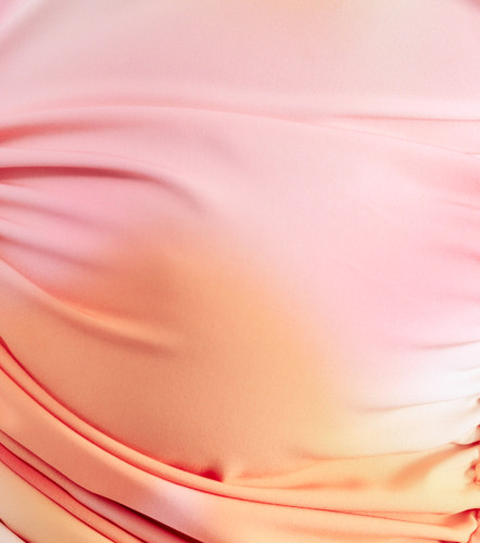 Blusa Tie Dye Fruncida Para Mujer TyperNJ