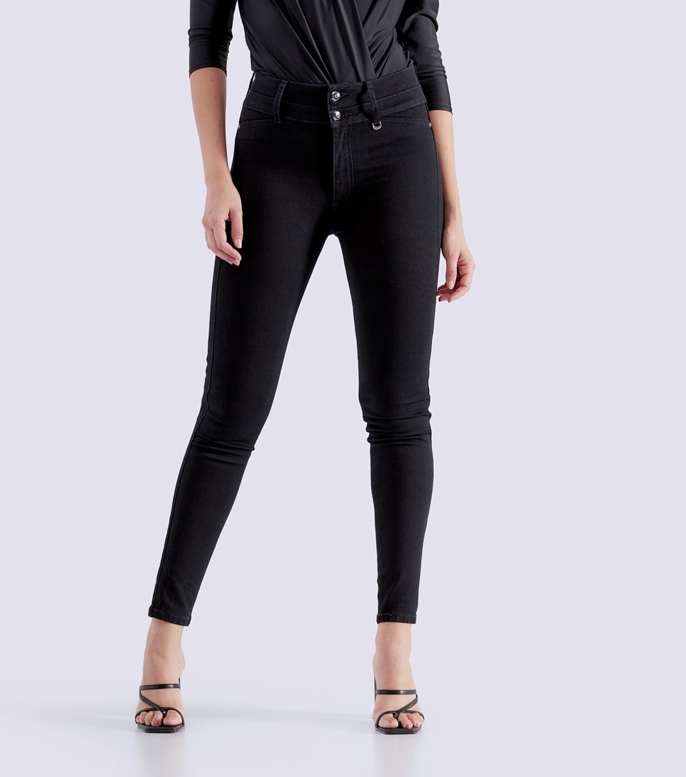 Jean Para Mujer Pull Up Bota Skinny Sin Bolsillos Barcelona Karly Derek 829110 AO