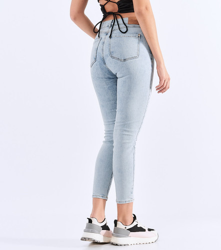 Praga Jean Skinny Para Mujer Bella DerekAZ