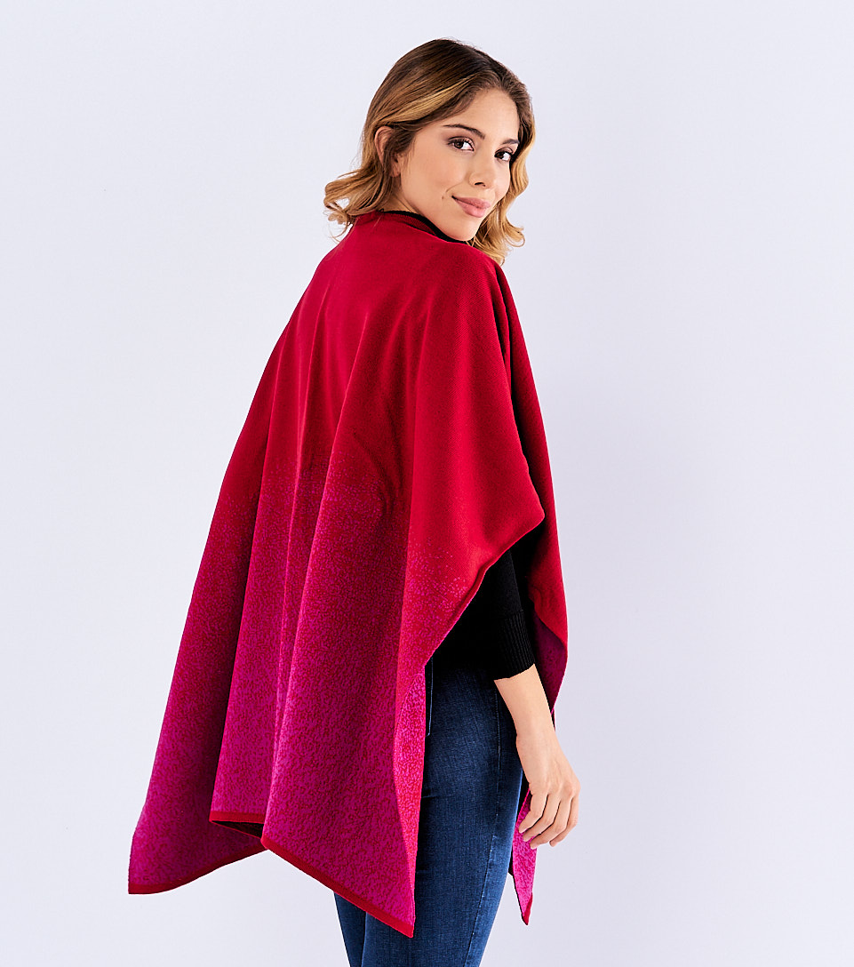 Cardigan Para Mujer Tejido Doble Faz En Degrade Taliana Derek 826735 RJ