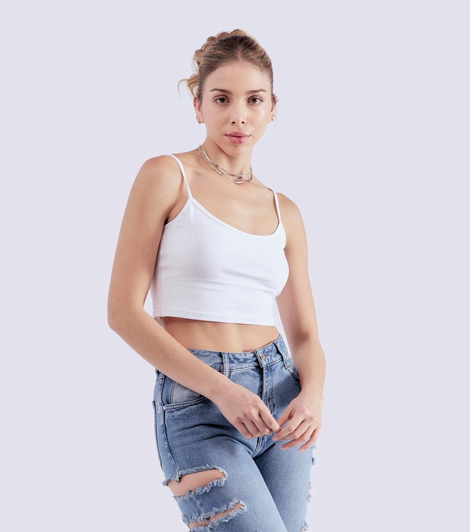 Crop Top Para Mujer Cristina Derek 823623 BH