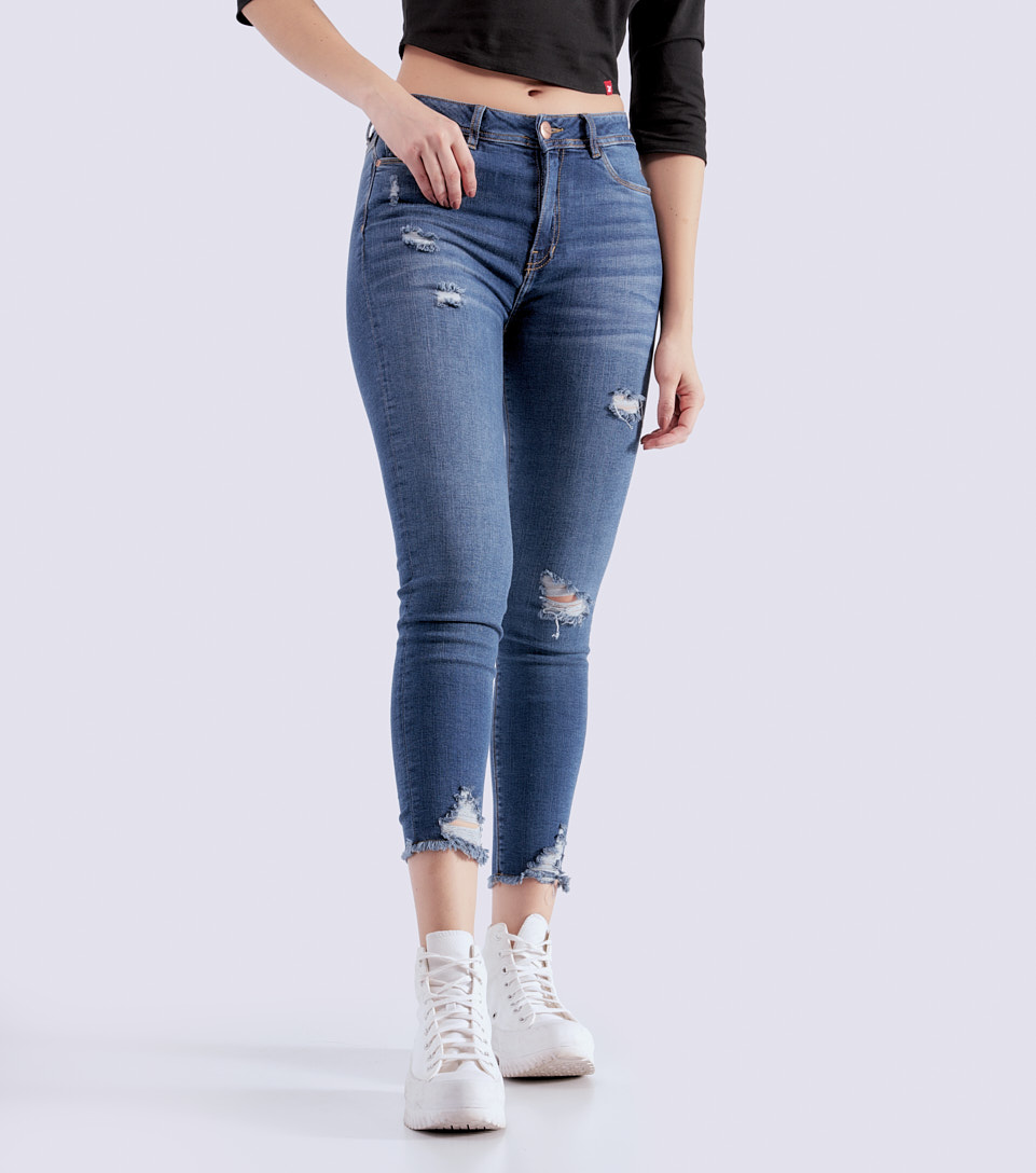 Jean Para Mujer Con Proceso Medio UnserAZ