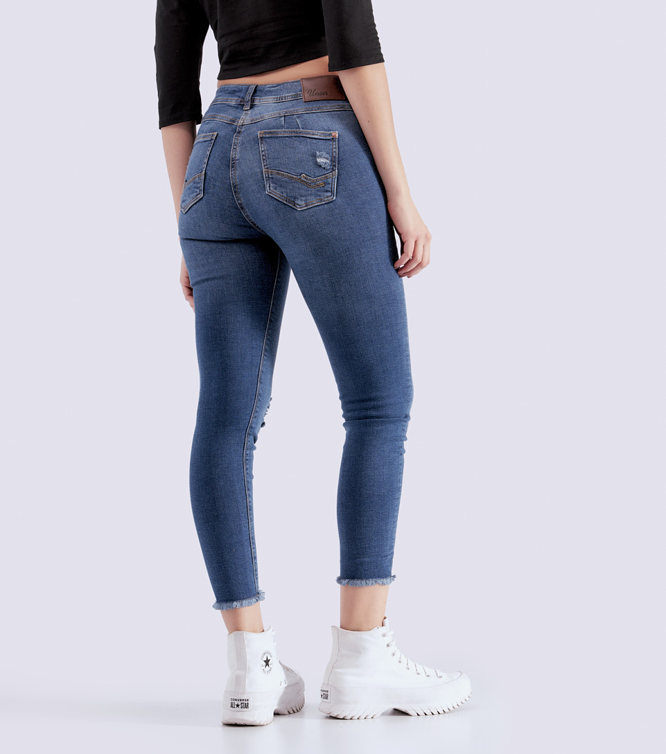 Jean Para Mujer Con Proceso Medio Unser 826868 AZ
