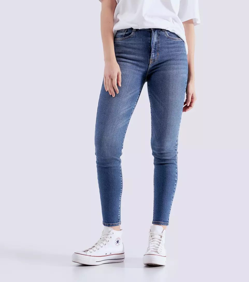 Jean Stretch Mujer Tiro Alto Kat TyperAZ