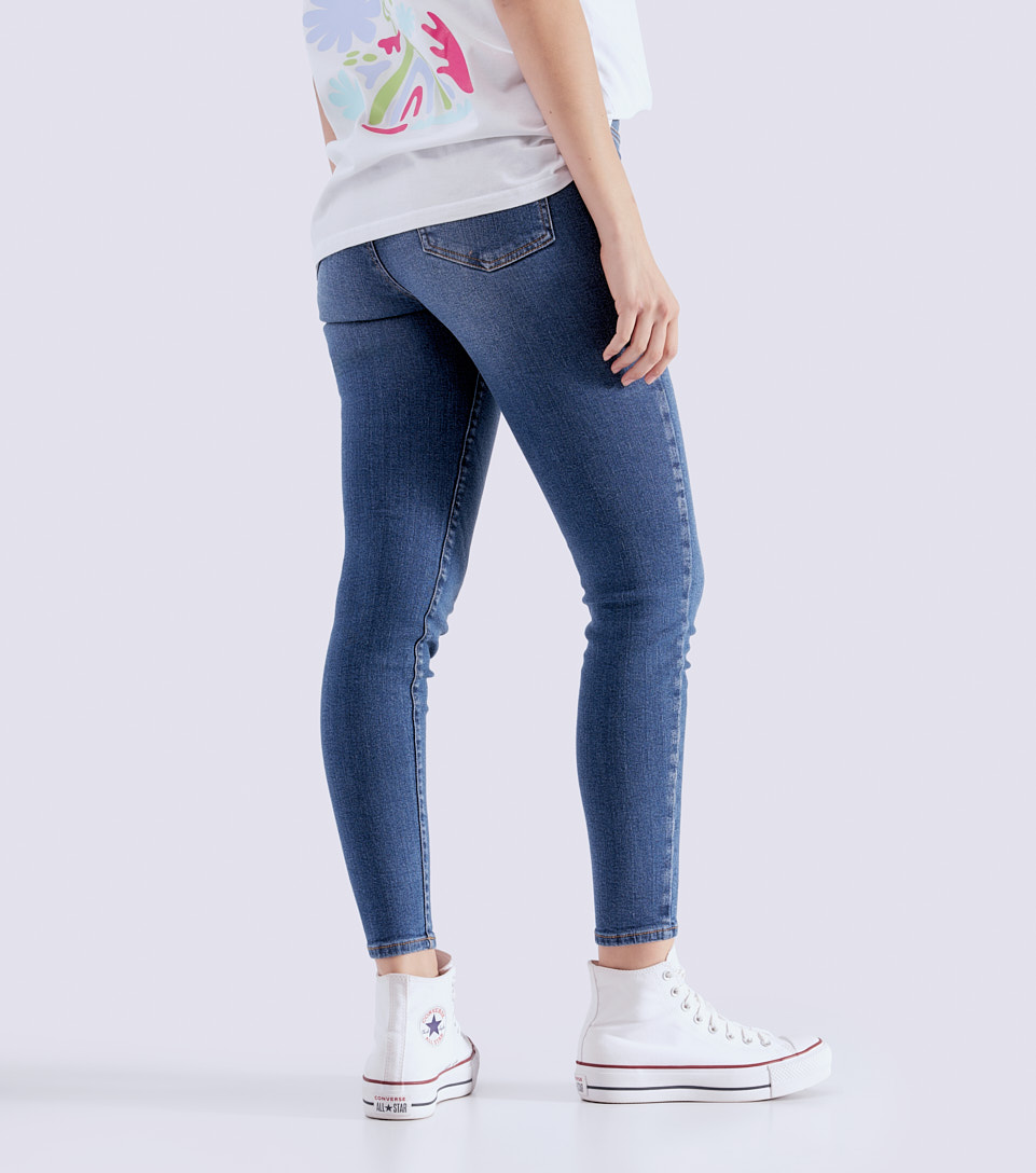Jean Stretch Mujer Tiro Alto Kat Typer 828944 