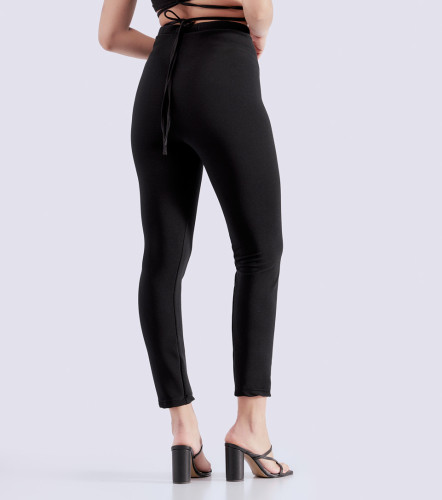 Pantalon Lycrado Uinicolor Para Mujer DerekNG
