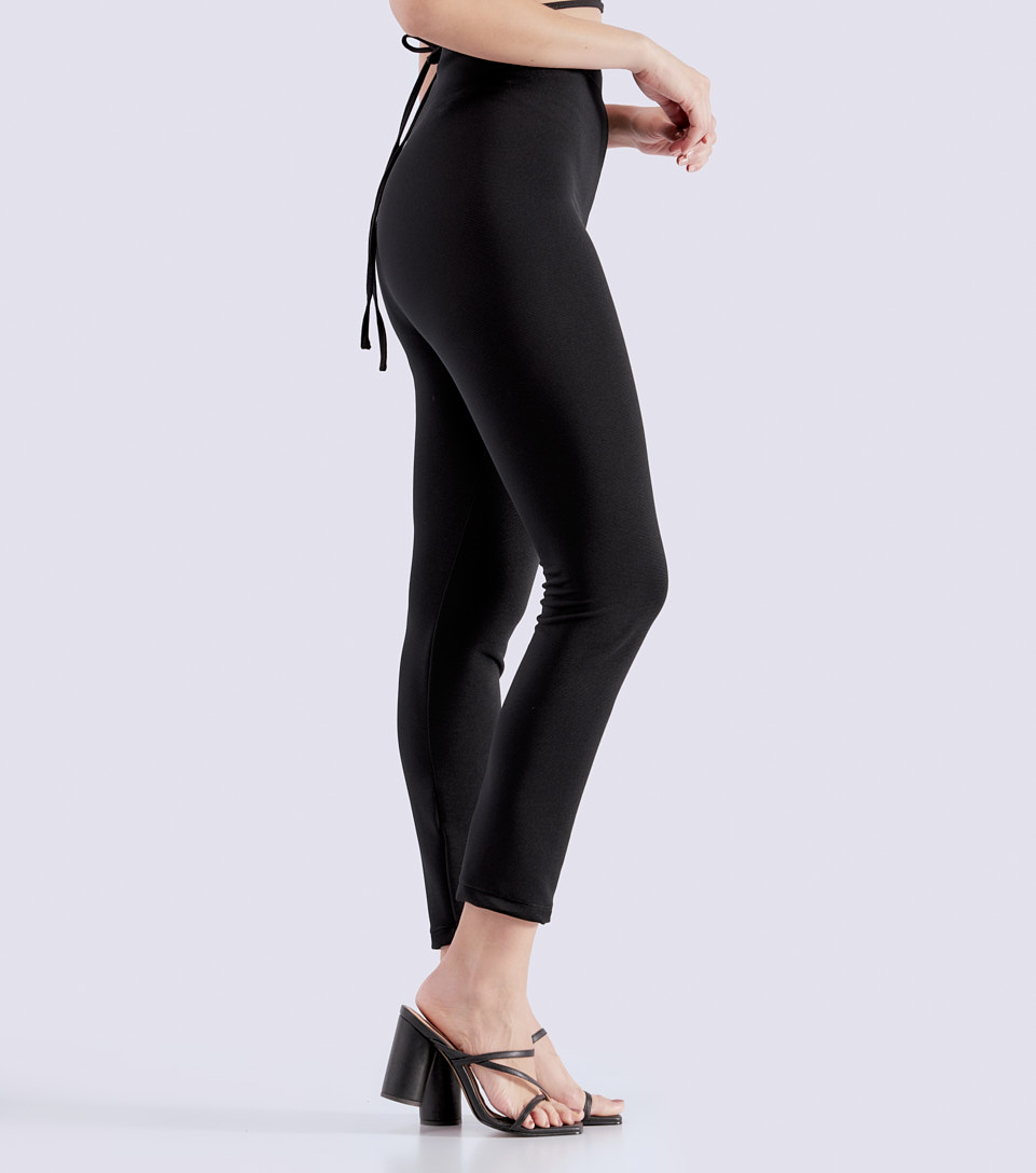 Pantalon Lycrado Uinicolor Para Mujer Derek 831397 NG