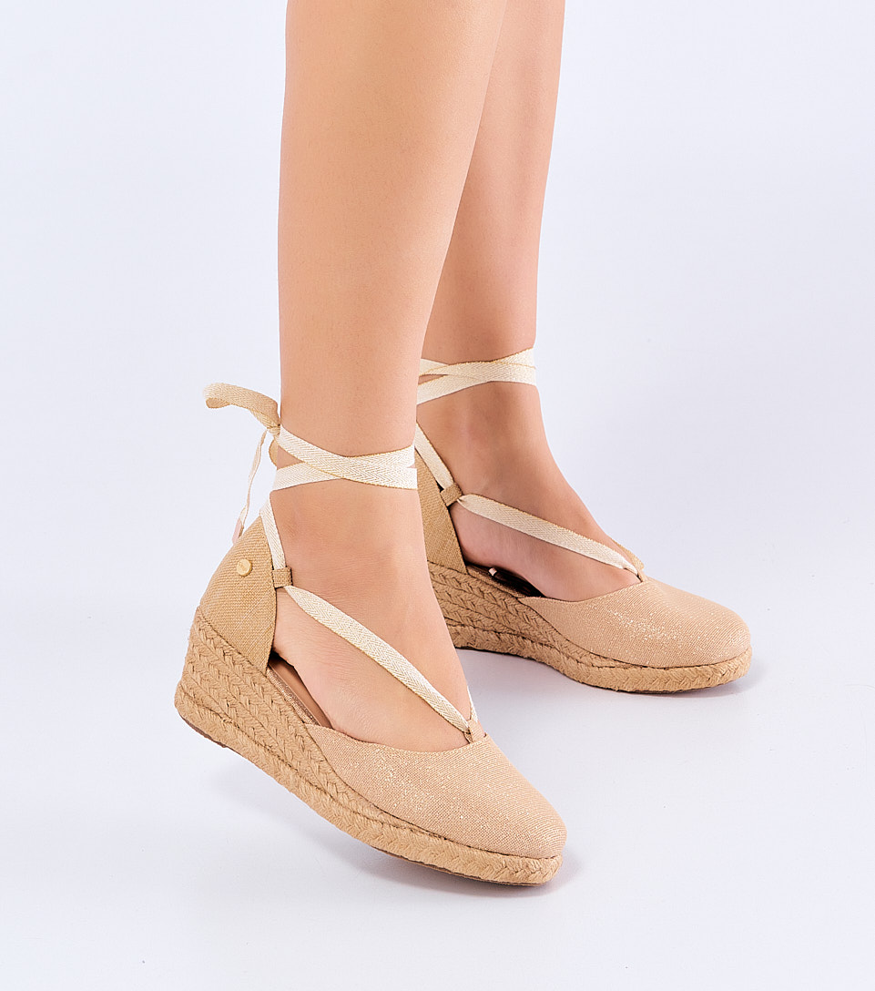 Sandalia Para Mujer Suela En Yute Con Hiladilla Para Anudar Alessandra Derek 828186 KQ