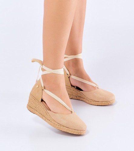 Sandalia Para Mujer Suela En Yute Con Hiladilla Para Anudar Alessandra DerekKQ