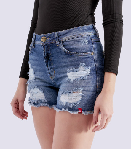 Short Para Mujer Con Proceso Medio UnserAZ