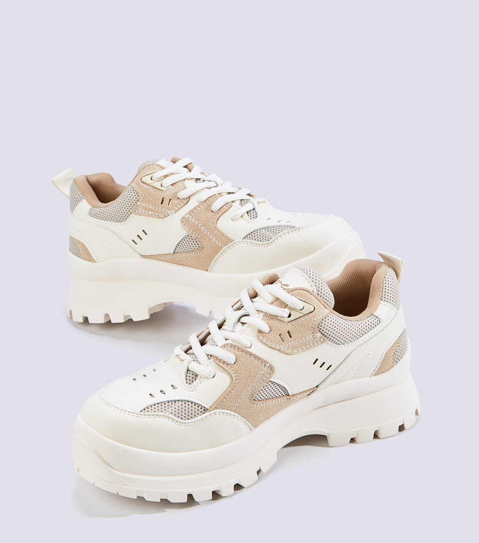 Tenis Para Mujer Suela Tractor Derek 828177 BG
