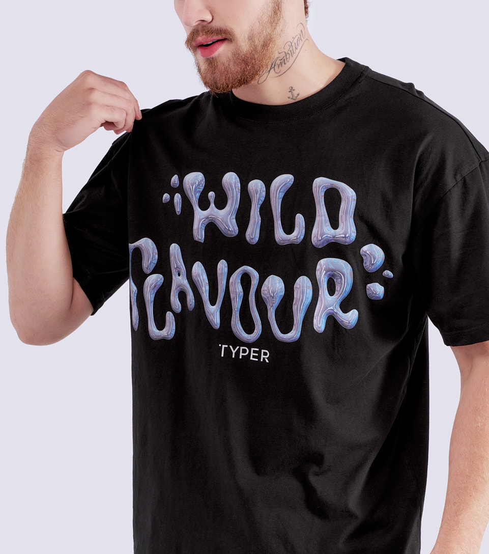 Tshirt Oversize Para Hombre Typer 831482 NG