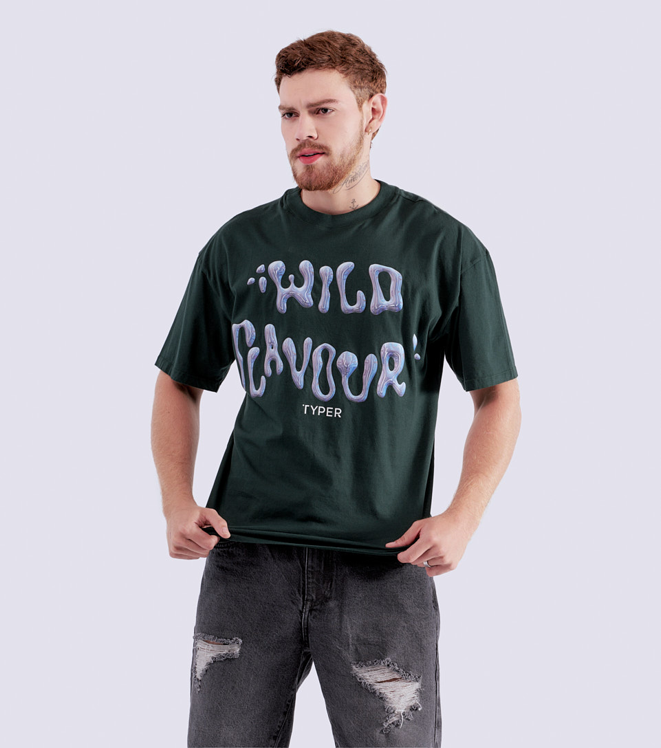 Tshirt Oversize Para Hombre Typer 831482 