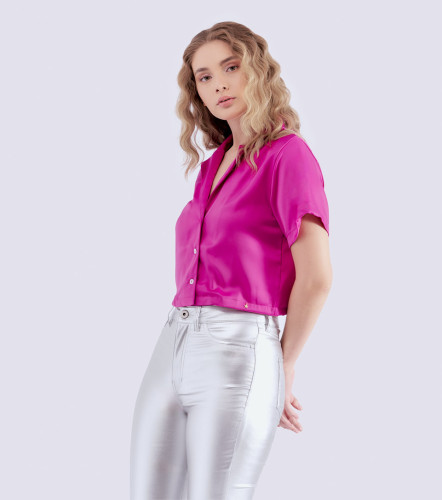Blusa Para Mujer En Satin Ariel Derek LovelyFS