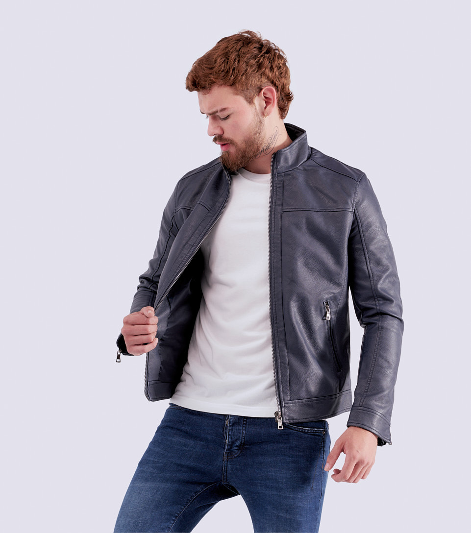 Chaqueta Para Hombre Polipiel Unser 828429 AZ