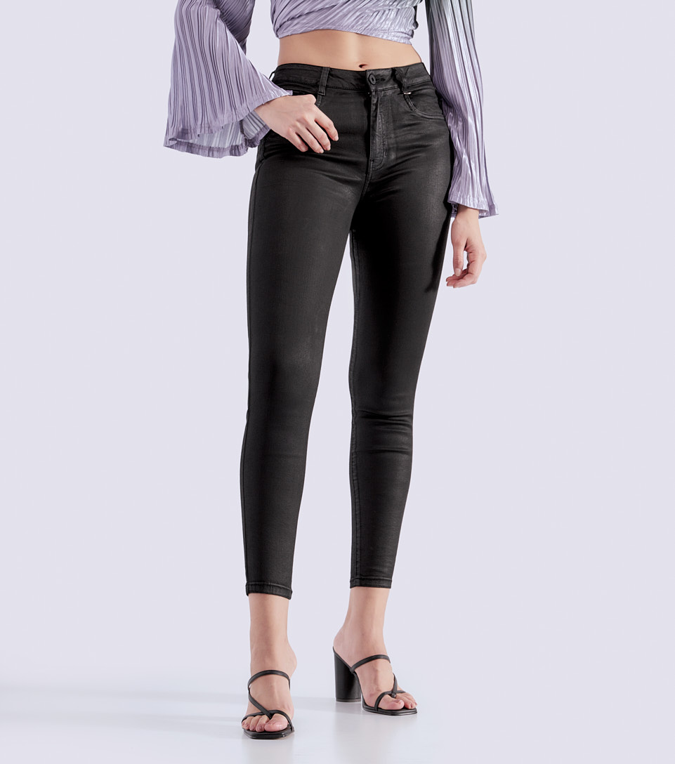 Jean Negro Pull Up Cinco Bolsillos Sidney Patty Derek 813554 NG