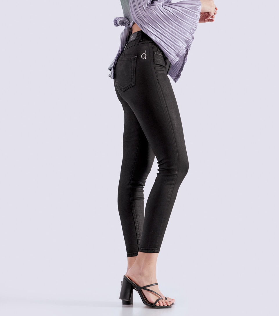 Jean Negro Pull Up Cinco Bolsillos Sidney Patty Derek 813554 NG