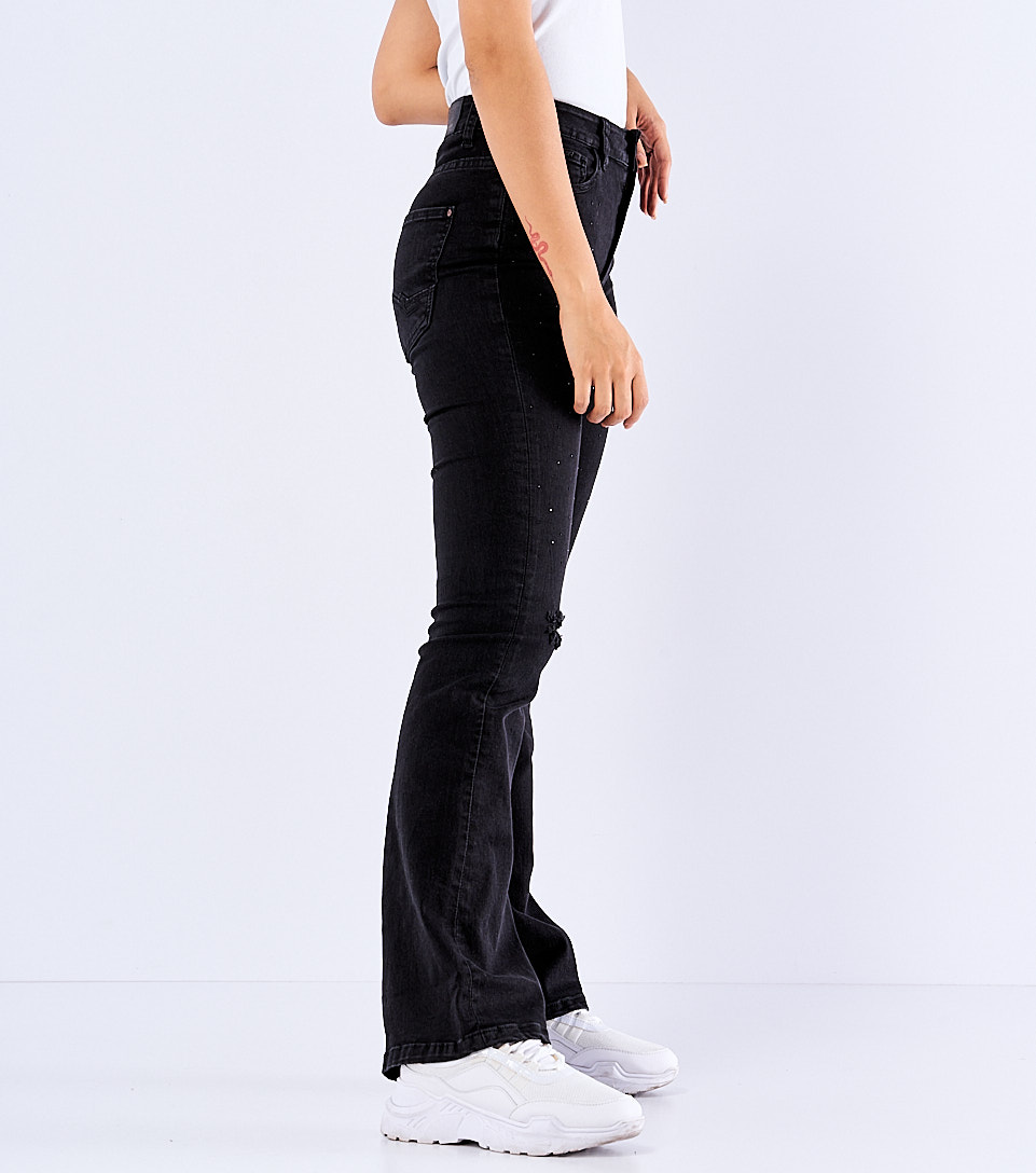 Jessica Jean Bota Flare Con Piedras Unser 826870 NG