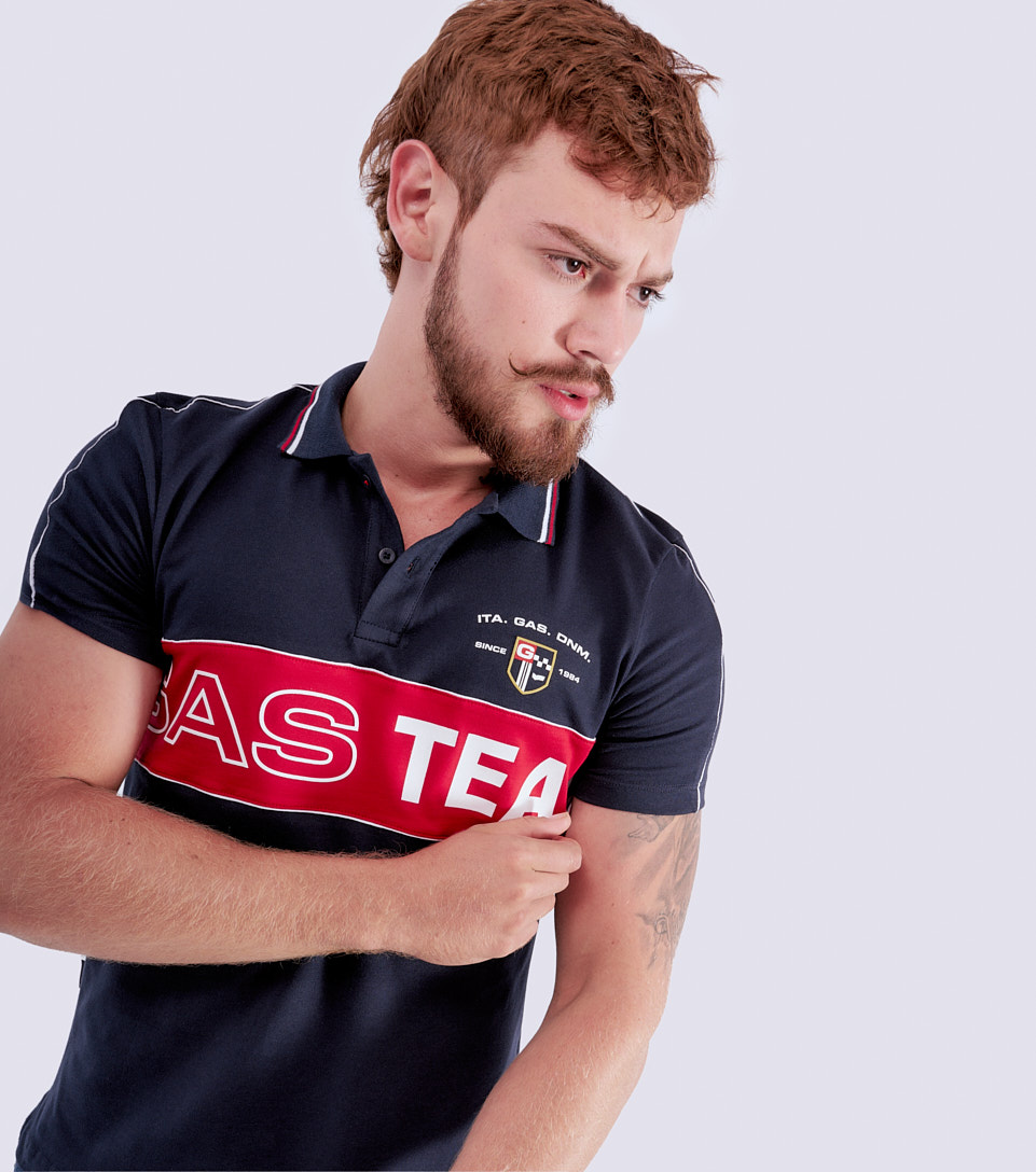 Lavi Polo Slim Fit Masculina GasAO