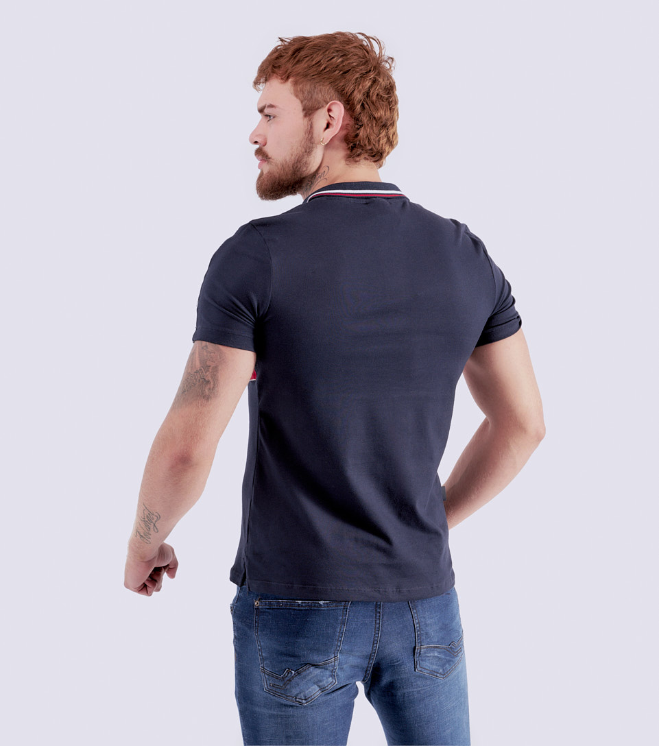 Lavi Polo Slim Fit Masculina Gas 829318 AO