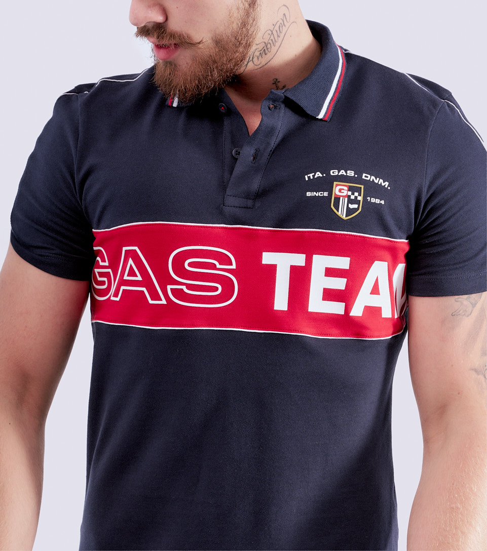 Lavi Polo Slim Fit Masculina Gas 829318 AO