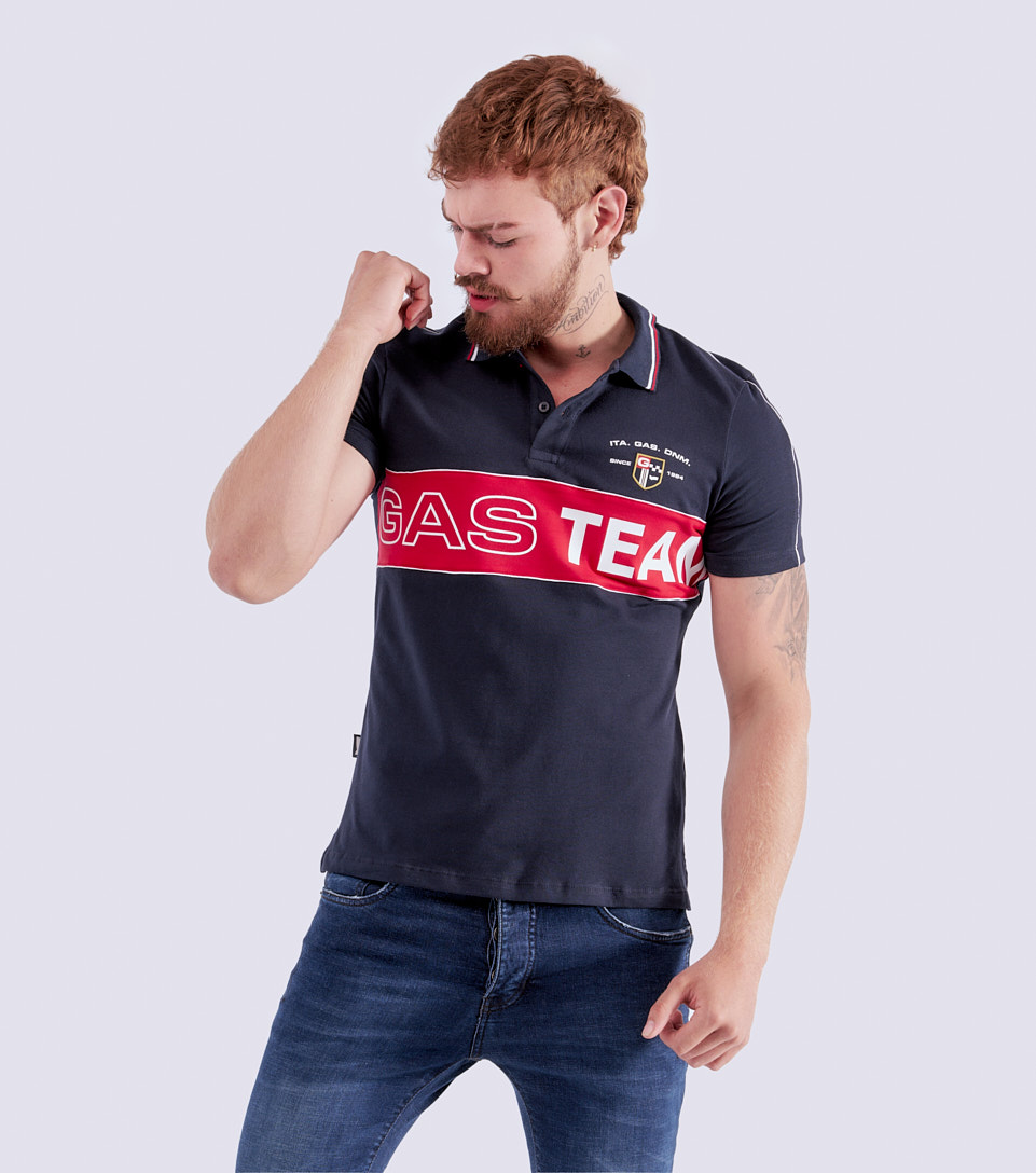Lavi Polo Slim Fit Masculina Gas 829318 AO