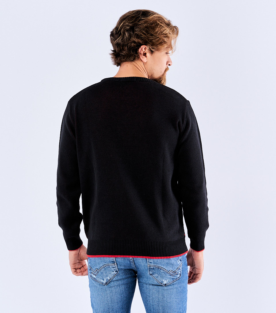 Para Hombre Diego Buzo Unicolor Con Lineas En Delantero Unser 826986 NG