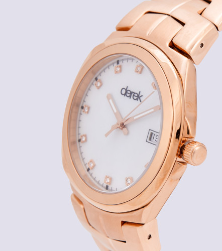 Reloj Para Mujer Pulso Metalico DerekOR