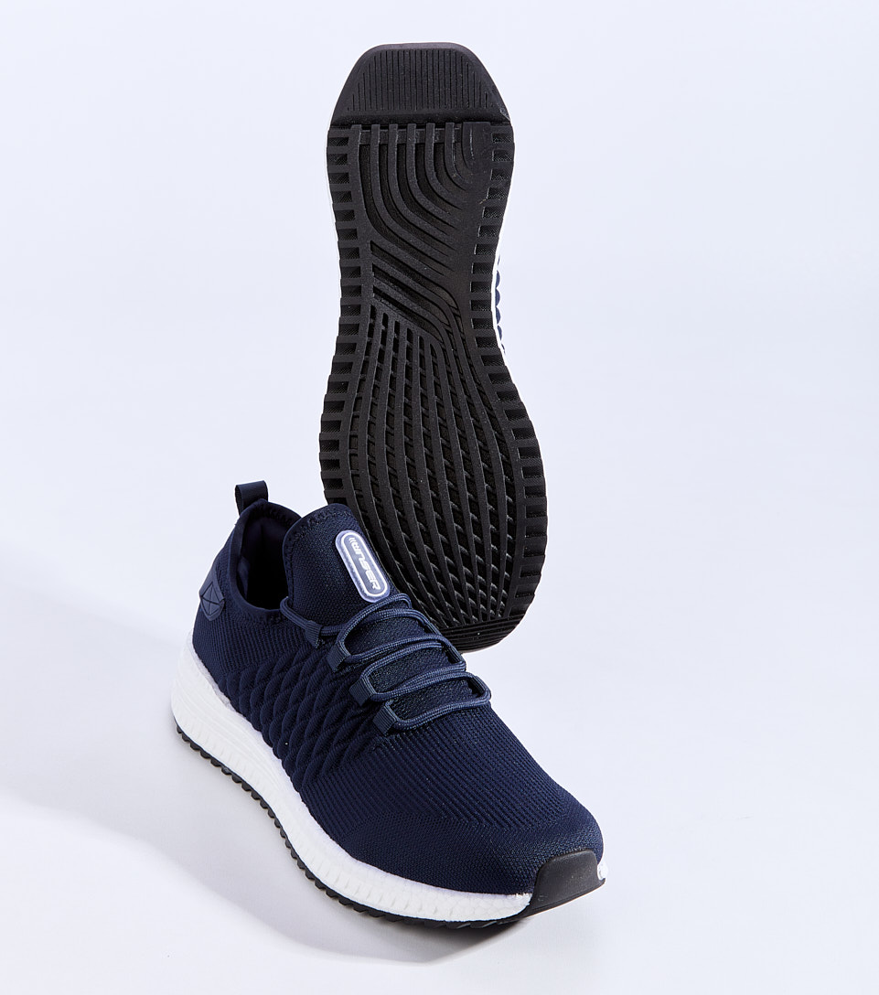 Tenis Para Hombre Deportivos Suela Blanca Unser 821672 AZ