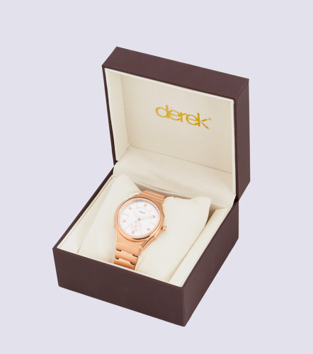 Reloj Para Mujer Pulso Metalico DerekOR