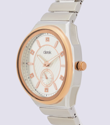 Reloj Para Mujer Pulso Metalico DerekPT