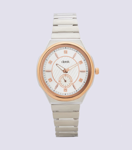 Reloj Para Mujer Pulso Metalico DerekPT