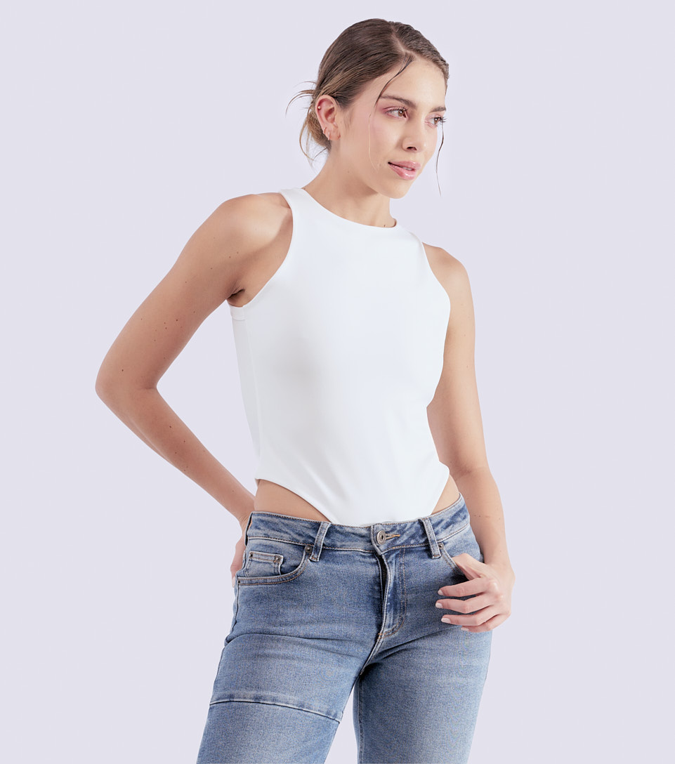 Body Para Mujer Manga Sisa Unicolor Unser 826775 AR