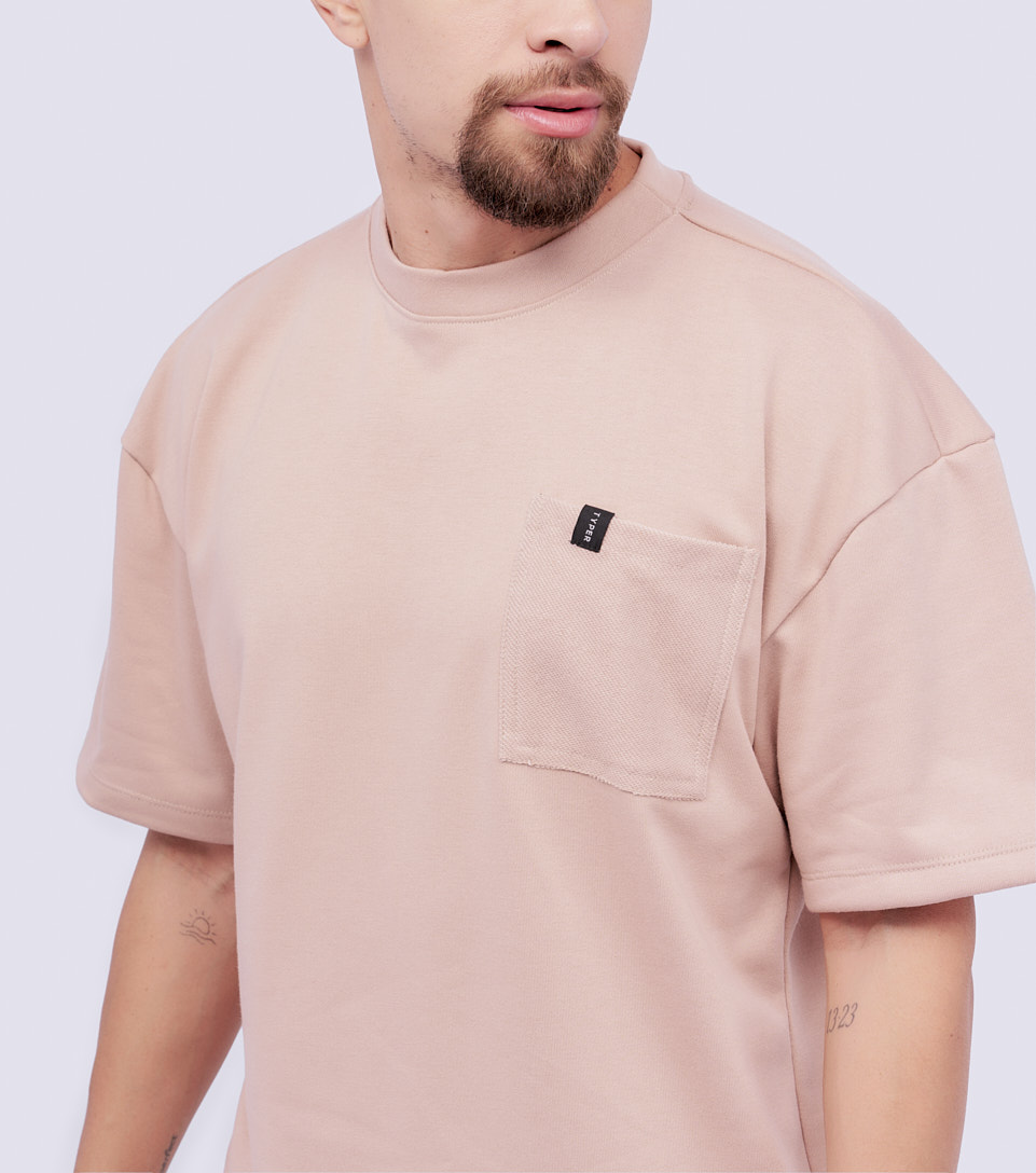 Andi T Shirt En Burda Con Textura Lineal Typer 832579 KQ
