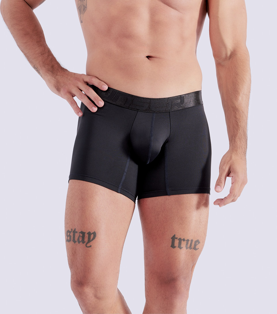 Boxer Para Hombre Bipack Combinado Con Elastico Marcado Texto Unser 831792 CU