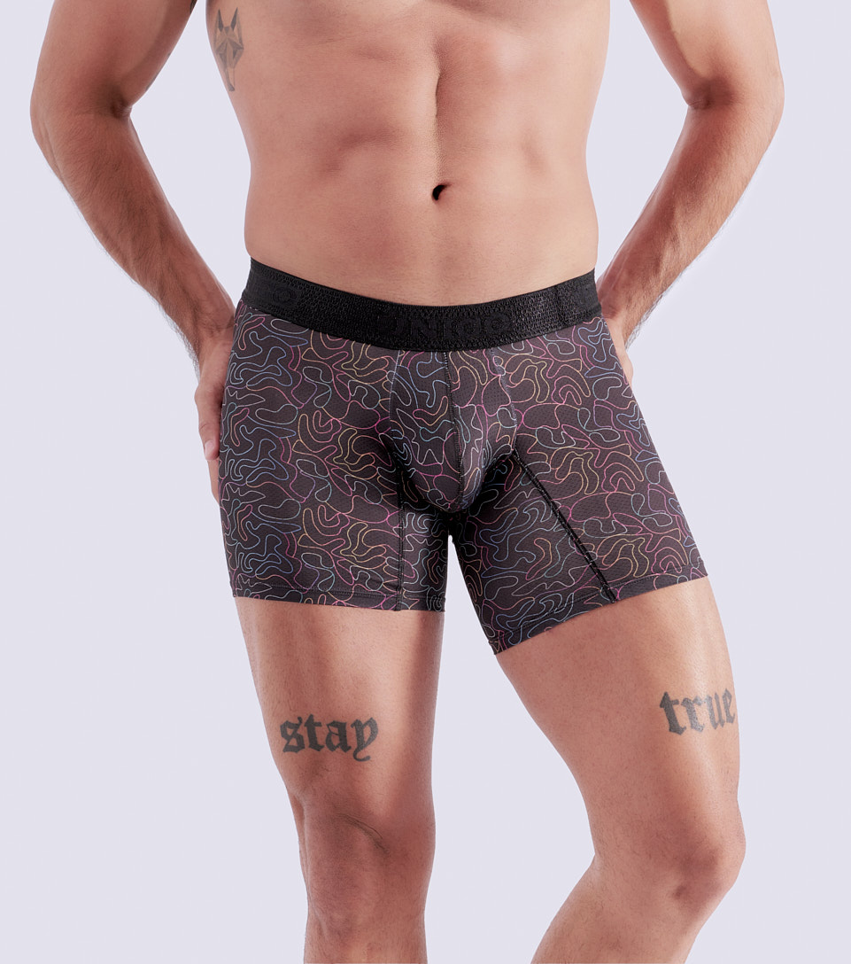 Boxer Unico Medio Drapeado 124926 NG